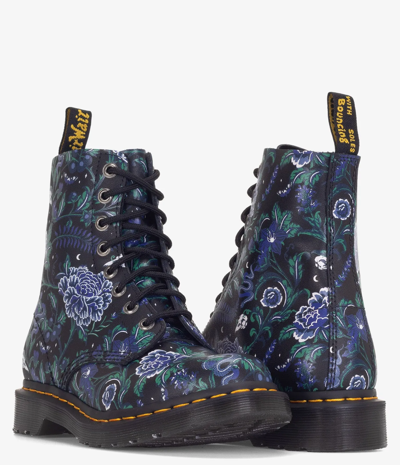 Dr. Martens 1460 Pascal Mystic Floral Lace Up Boots - Women