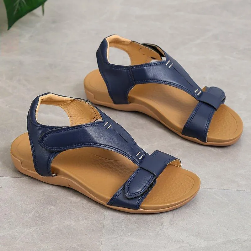 Edema Shoes - Women's Velcro Strap Sandals for Swollen Feet