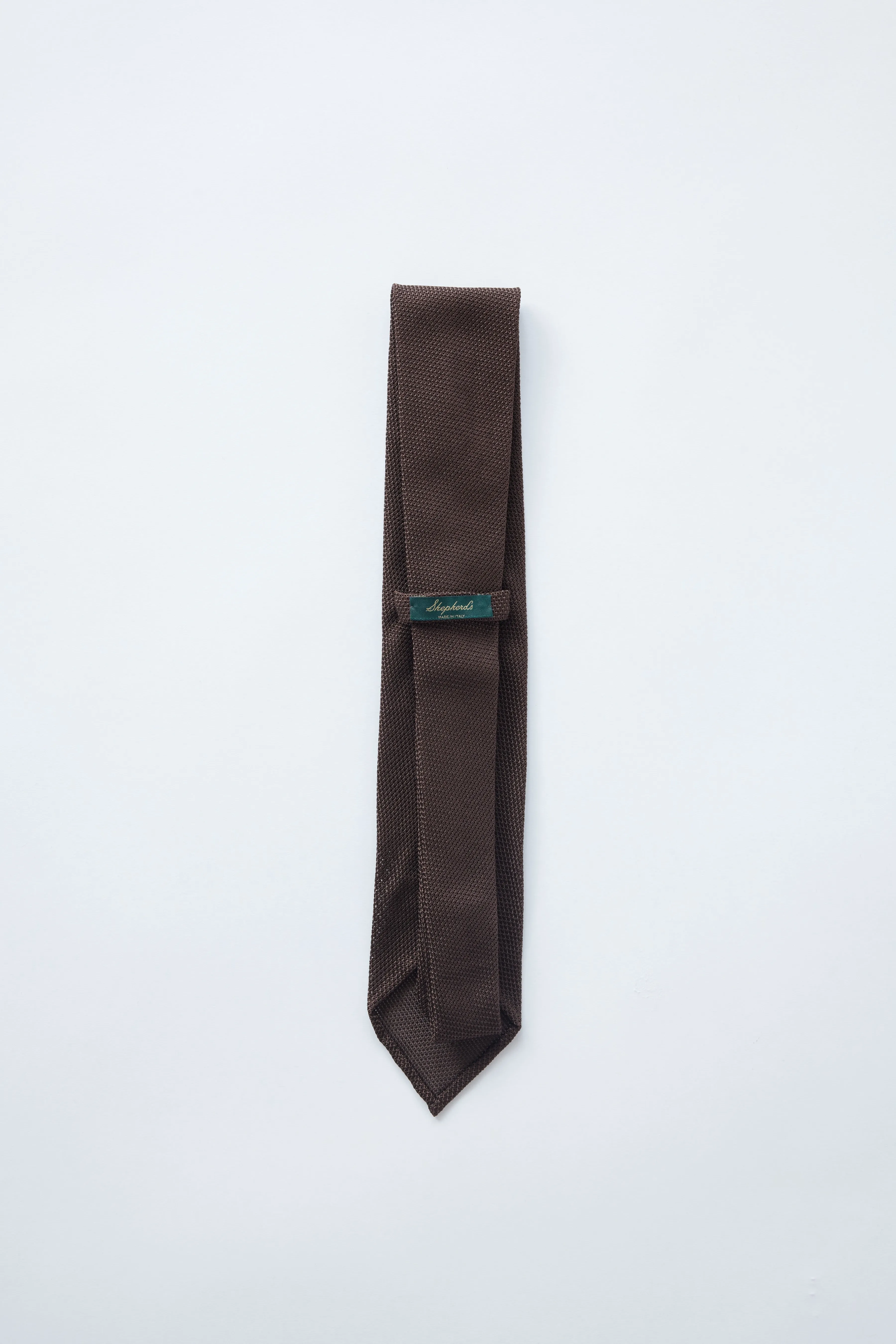 Elk Brown Grenadine Tie