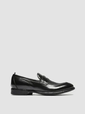 EMORY 024 - Black Leather Loafers