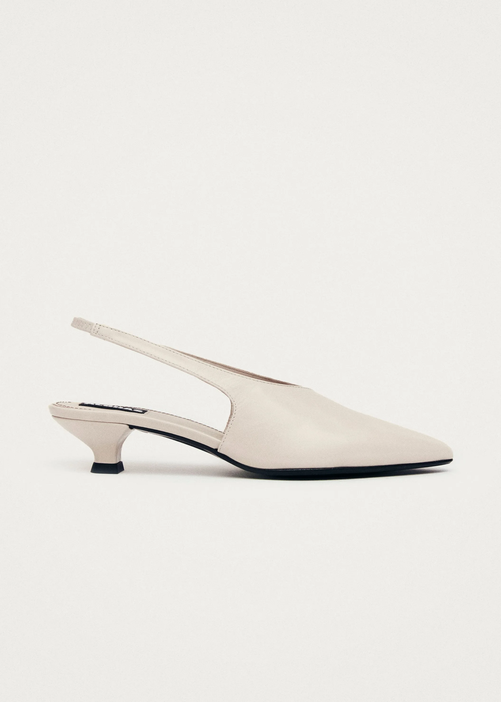 Eros Cream Leather Pumps