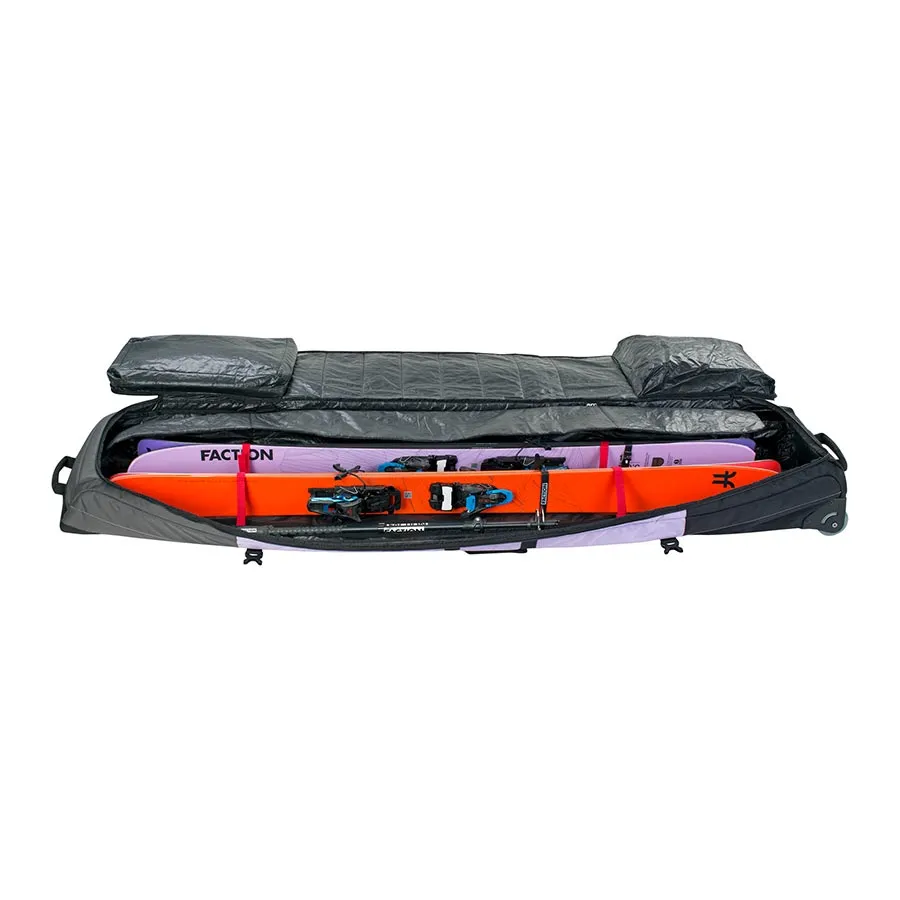 EVOC Snow Gear Roller Bag - Wheeled Travel Bag for Ski and Snowboard Gear