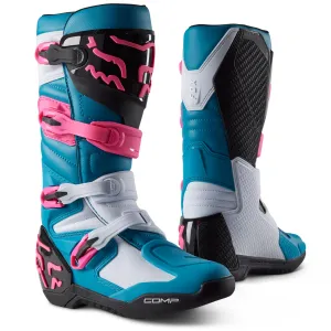 Fox Racing Comp Offroad Boots Maui Blue