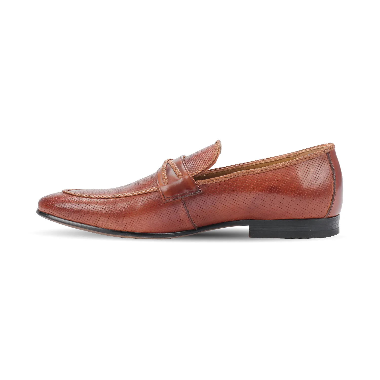 Gabriel almond Toe Perforated Men's Loafer