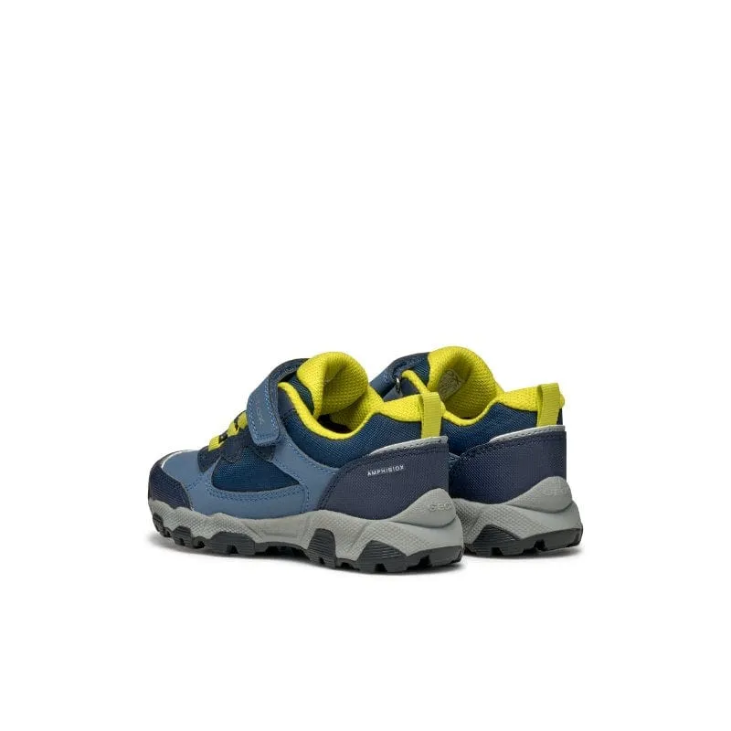 Geox Boys Junior Navy Magnetar Waterproof Shoe - J463ZB