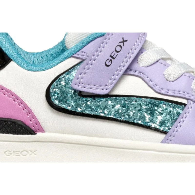 Geox Junior Purple Washiba Girl Low Top Sneakers J55HXA