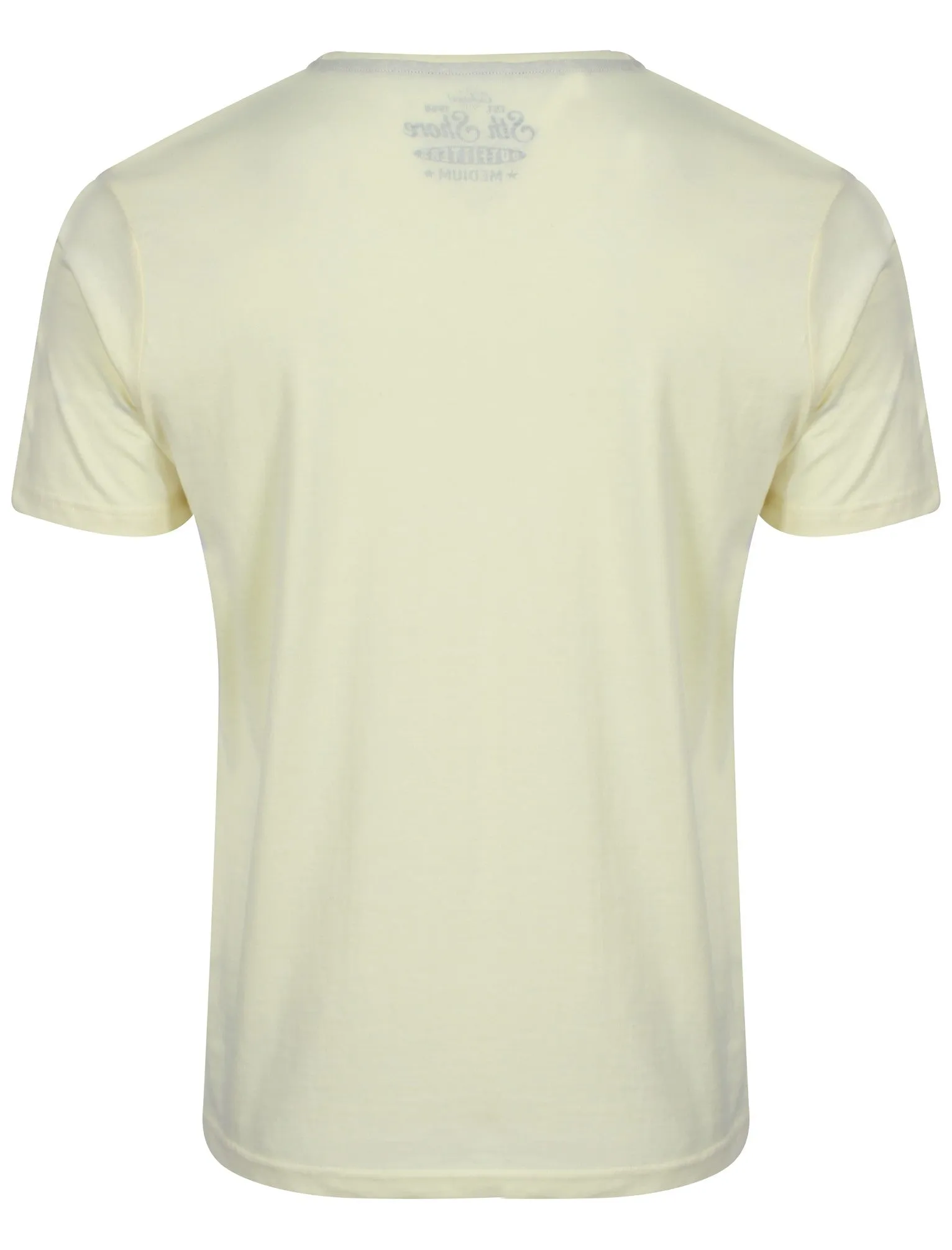 Gift Shop Print T-Shirt in Pale Yellow  - South Shore