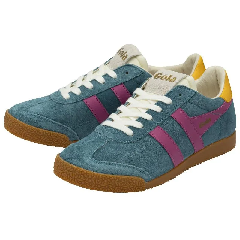 Gola Elan Trainers-Peacock/Fuchsia/Sun