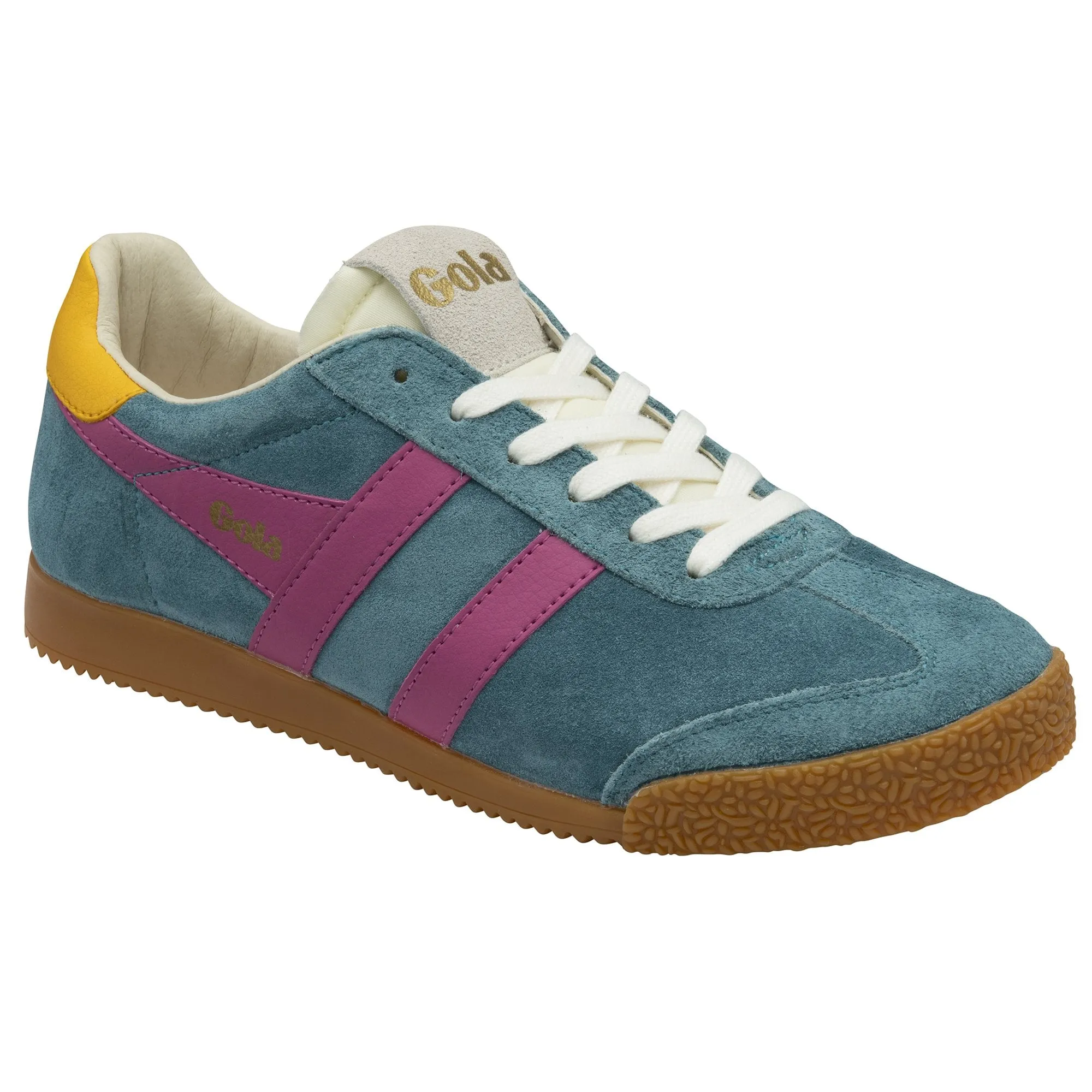 Gola Elan Trainers-Peacock/Fuchsia/Sun