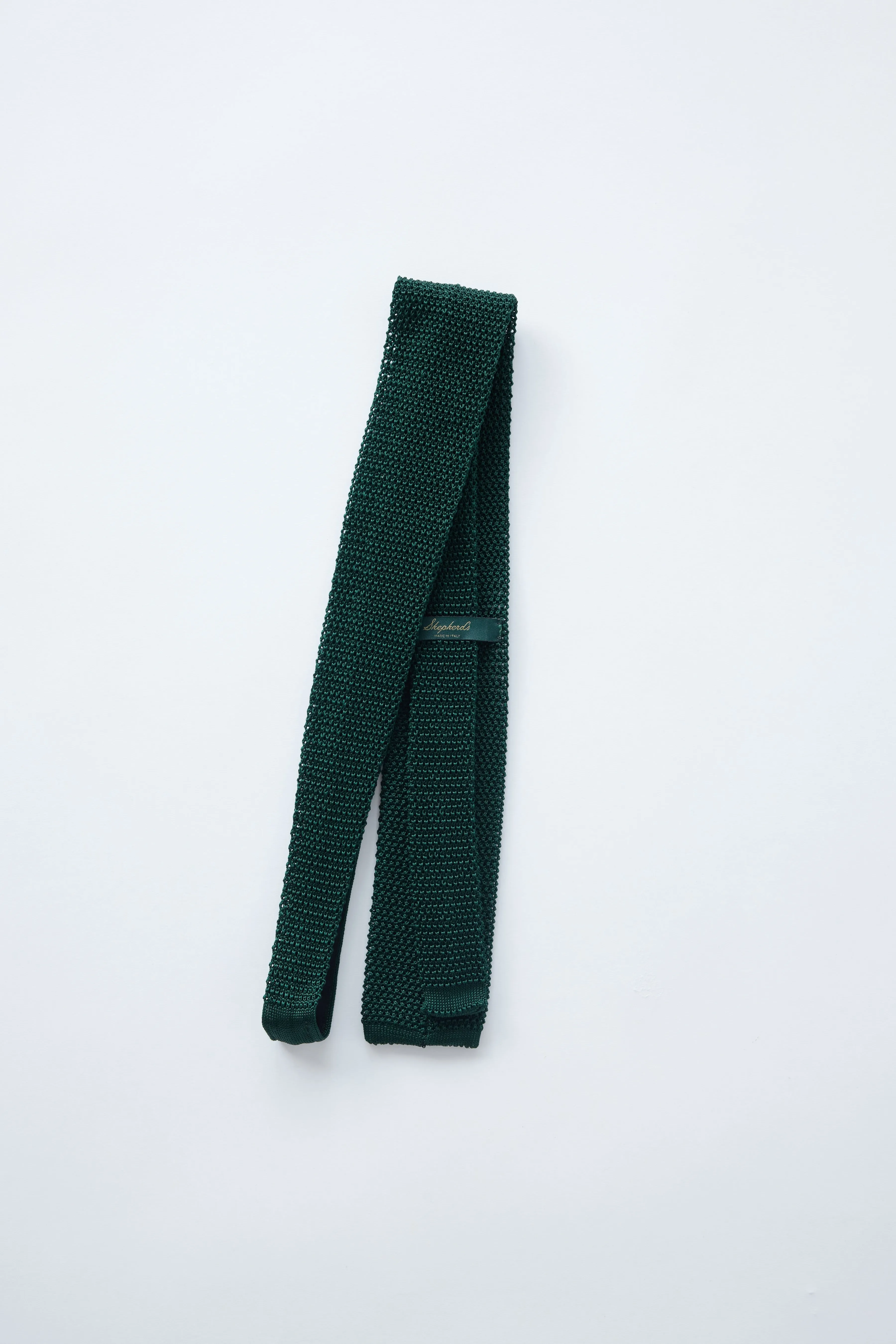 Green Knit Tie