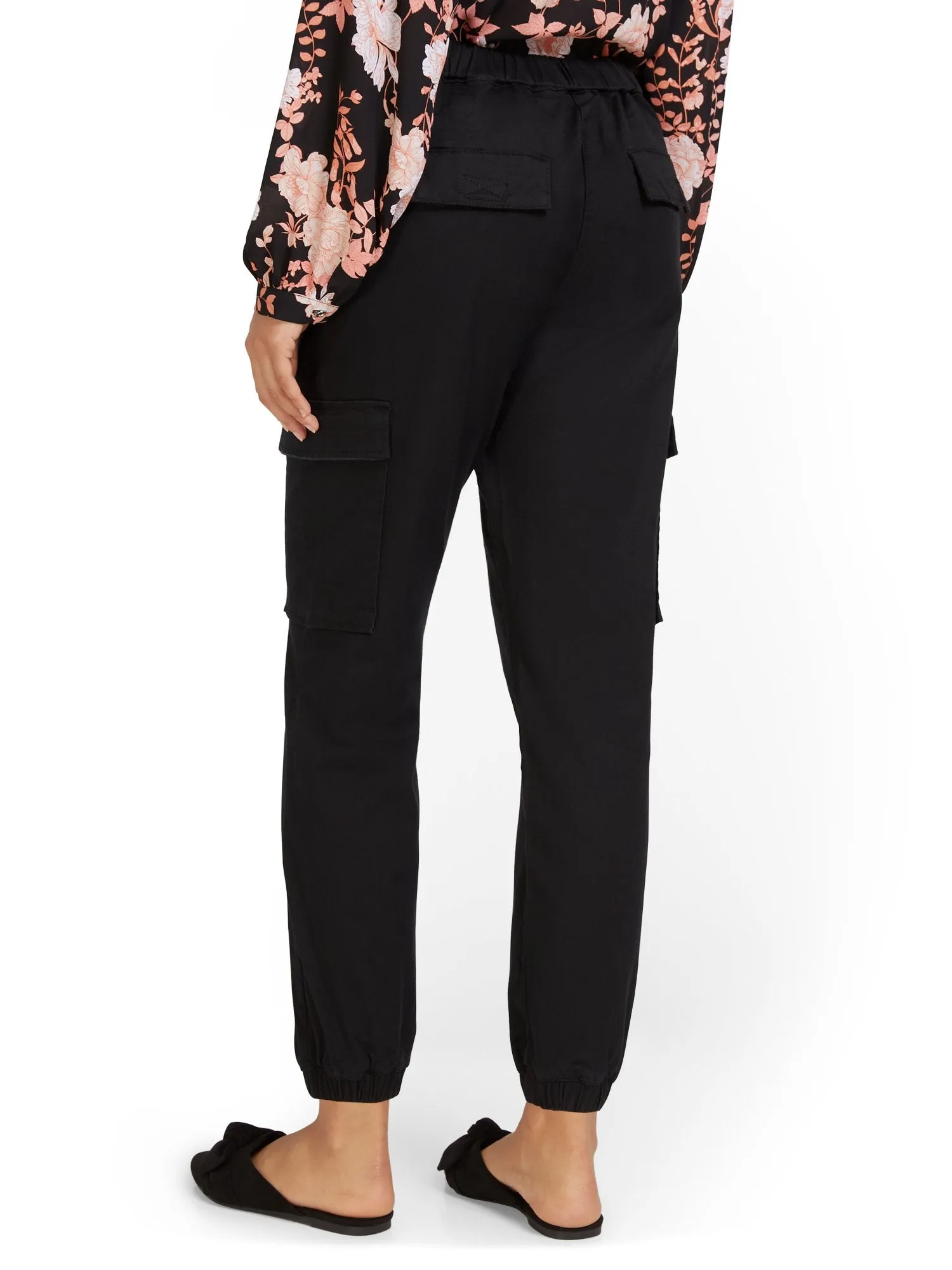 High-Waisted Cargo Jogger Pant