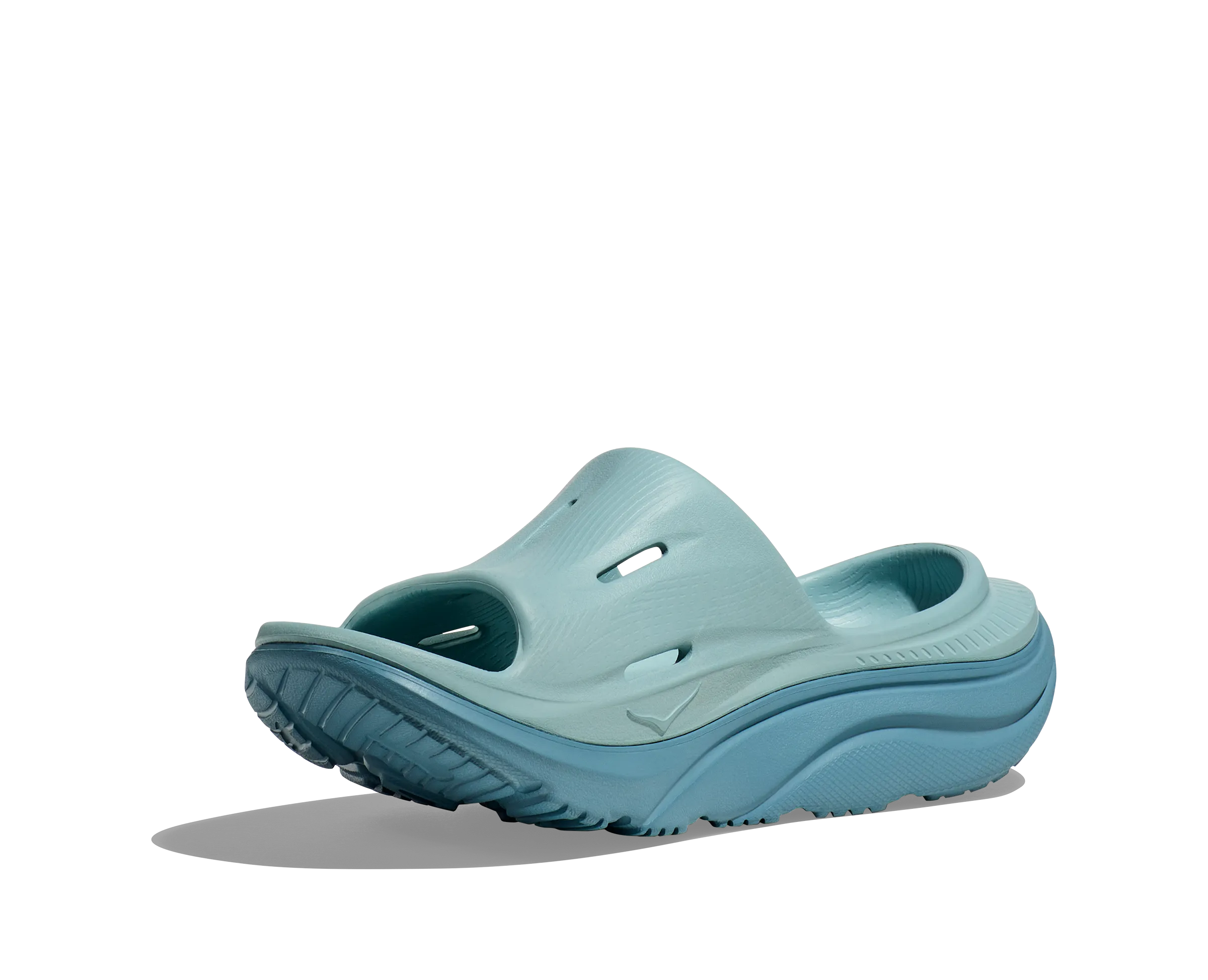 Hoka All Gender/Unisex Ora Recovery Slide 3 Color: Cloud Blue/Stone Blue