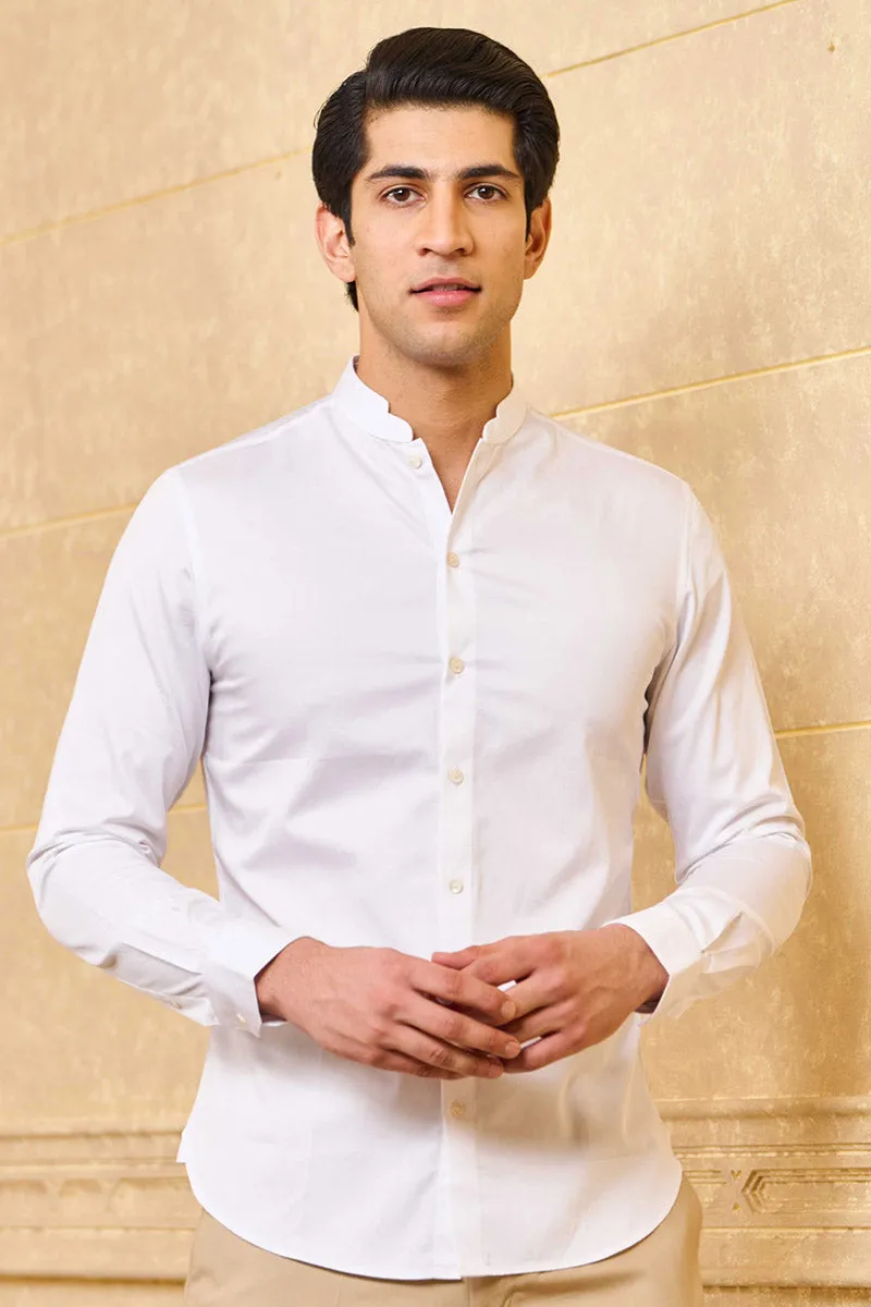 Ivory Classic Cotton Shirt