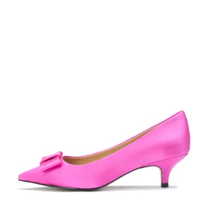 Jacqueline Satin Fuchsia