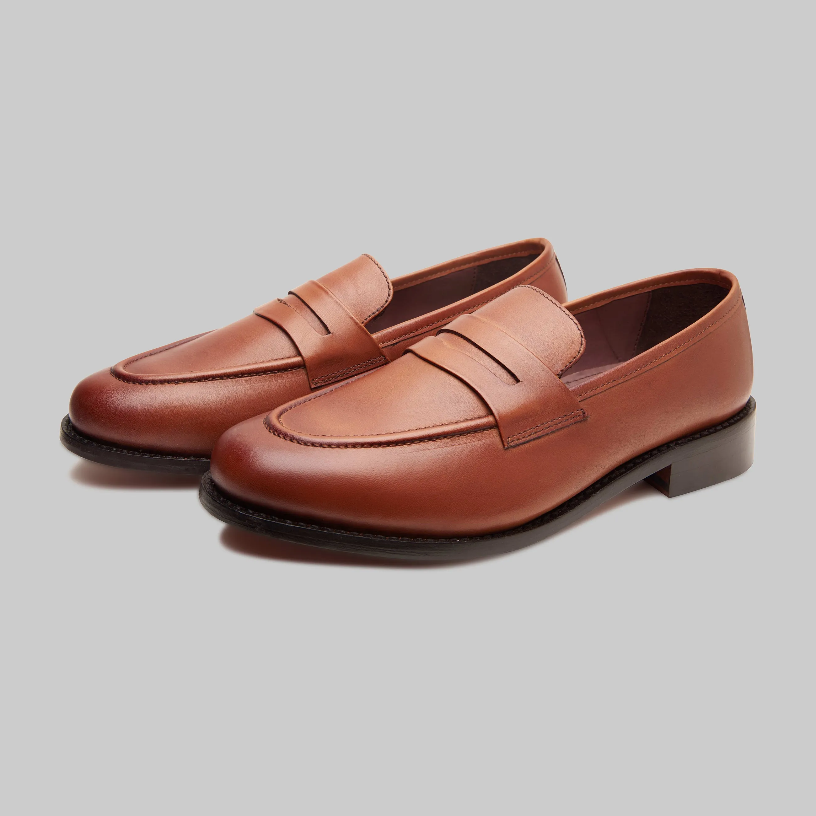 James Goodyear Welted Formal Penny Loafers