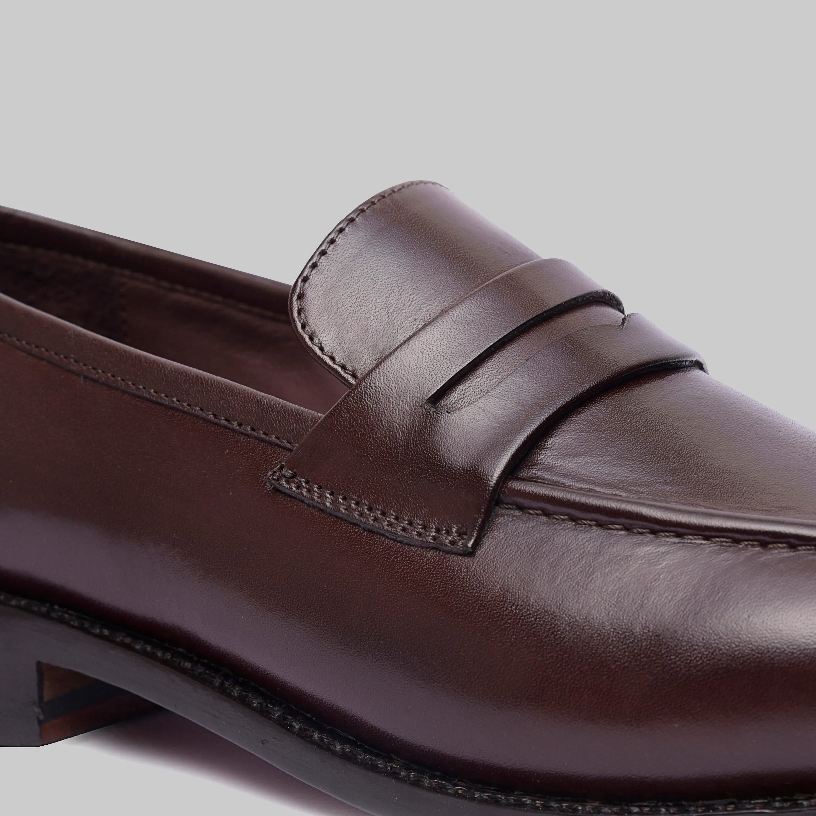 James Goodyear Welted Formal Penny Loafers