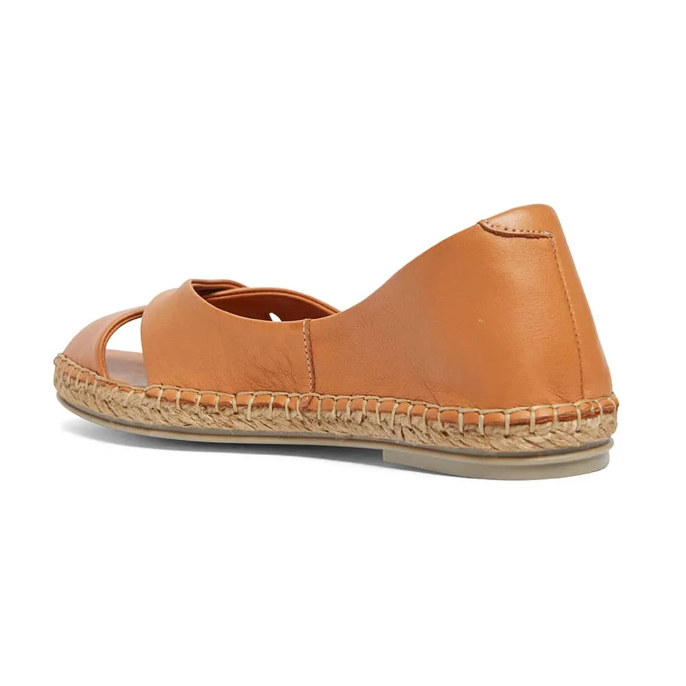 Kala Sandal in Cognac Leather