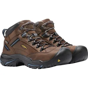 Keen Utility Men's Braddock USA Built Stl Toe WP Work Boot Brown 1012771