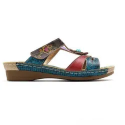 Kelly™  | Trendy Multicolour Supportive Sandals