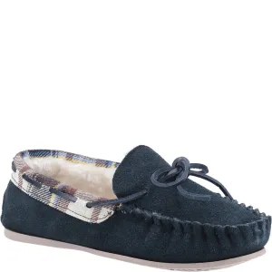 Kilkenny Moccasin Slippers Navy