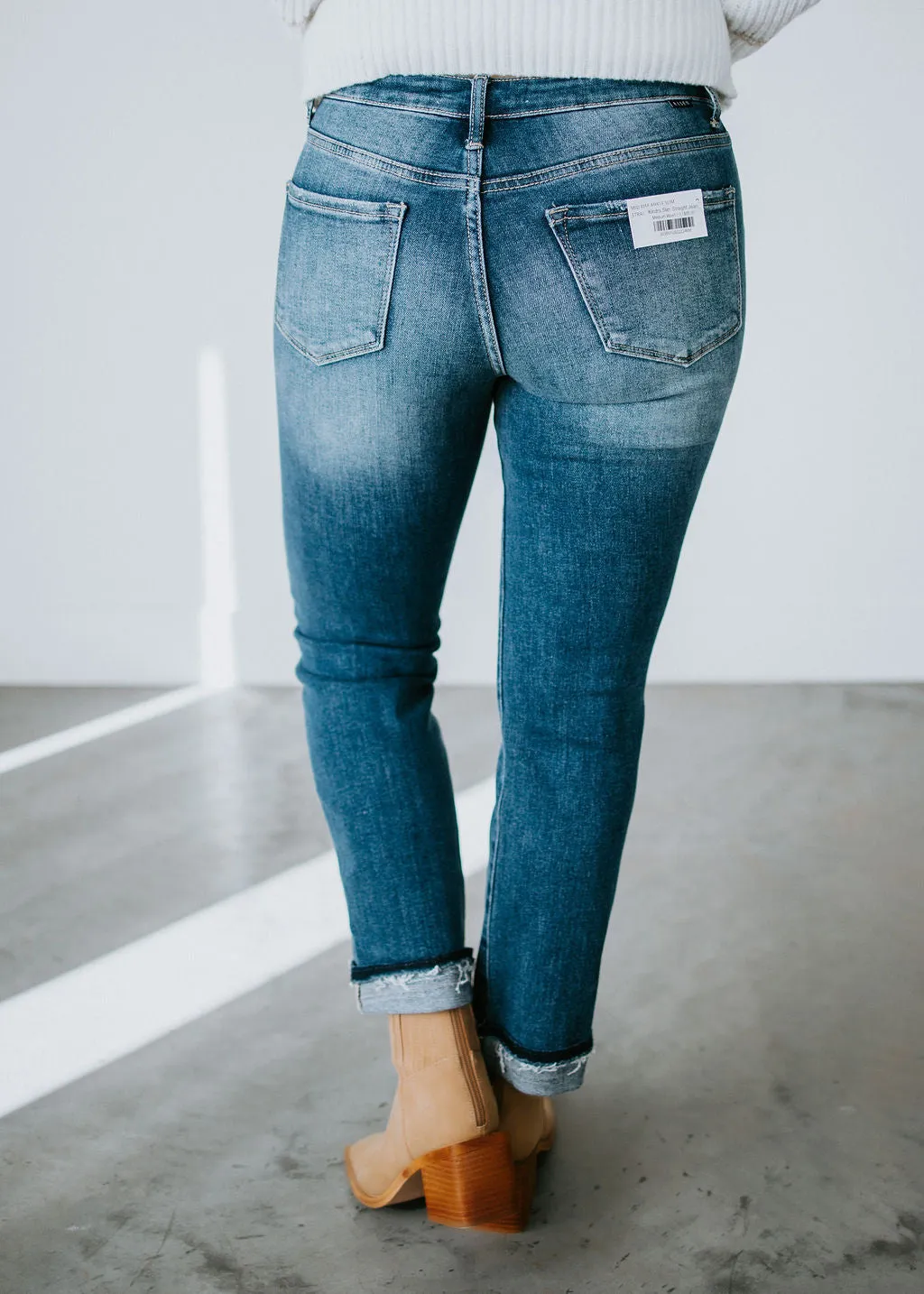 Kindra Slim Straight Jean