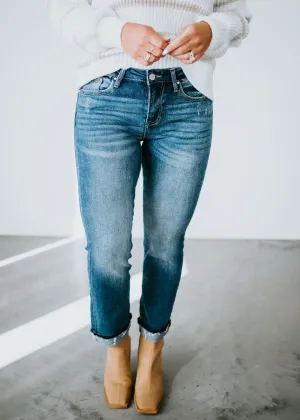 Kindra Slim Straight Jean