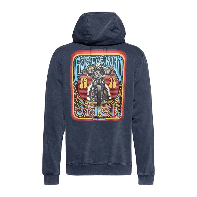 King Kerosin Hit The Road Jack Zip Hoodie Dark Blue