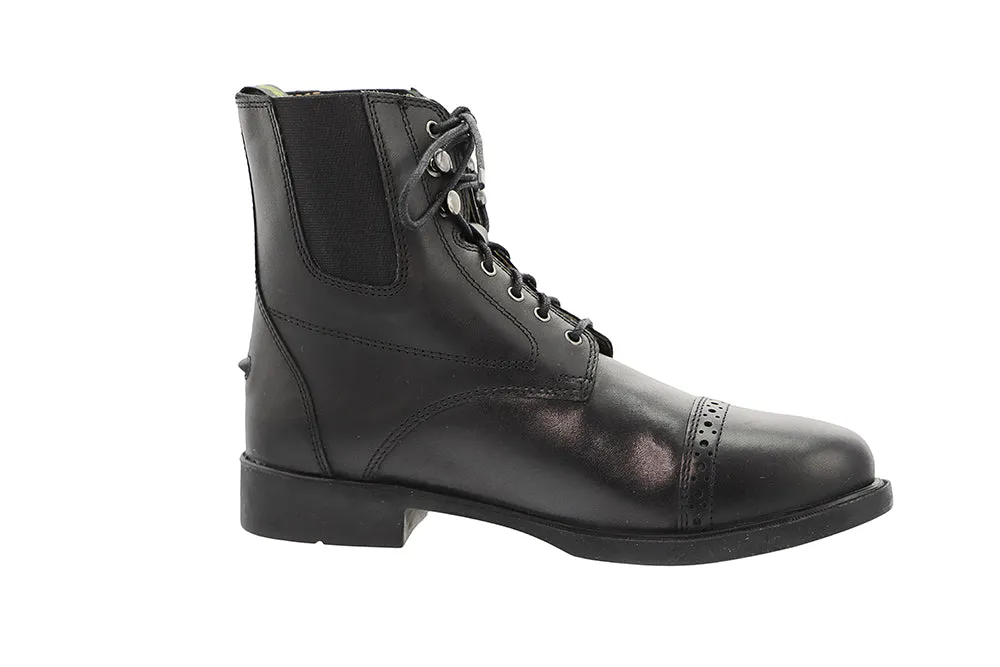 Lace-Up Leather Paddock Boots