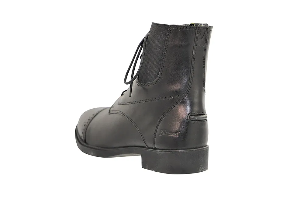 Lace-Up Leather Paddock Boots