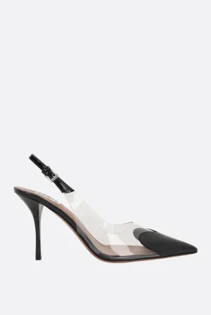 Le Cœur Patent Slingback Pumps