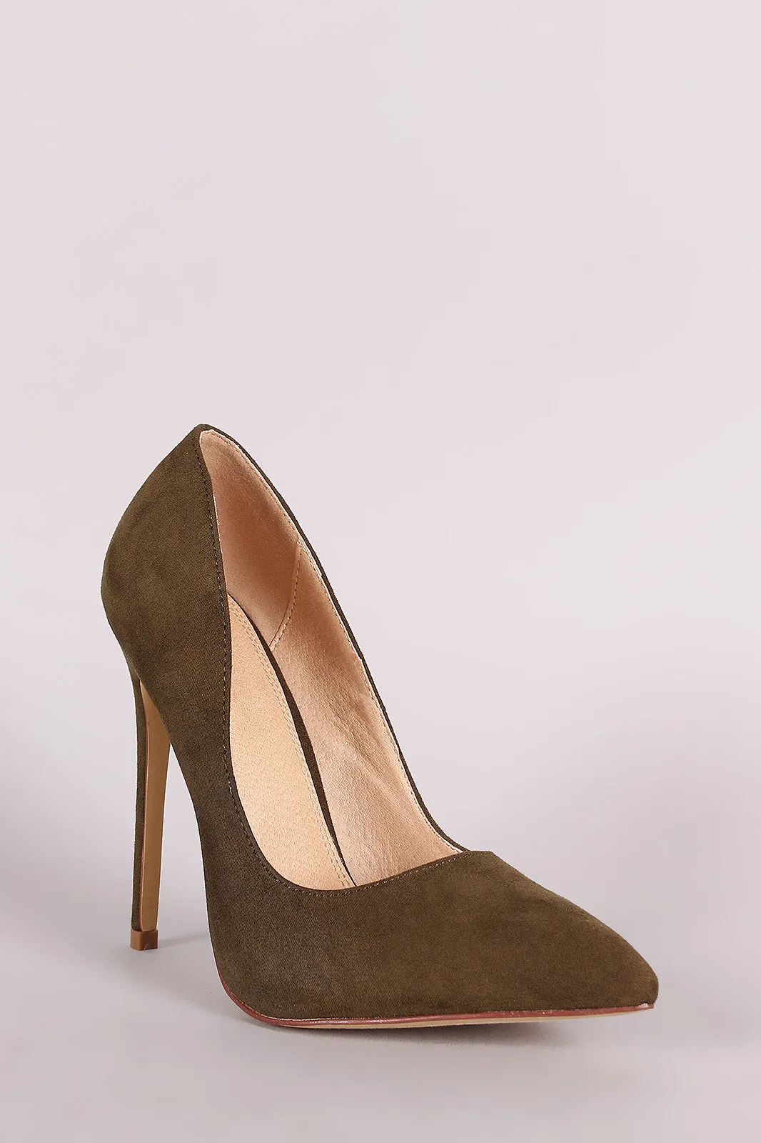 Liliana Suede Pointy Toe Pump