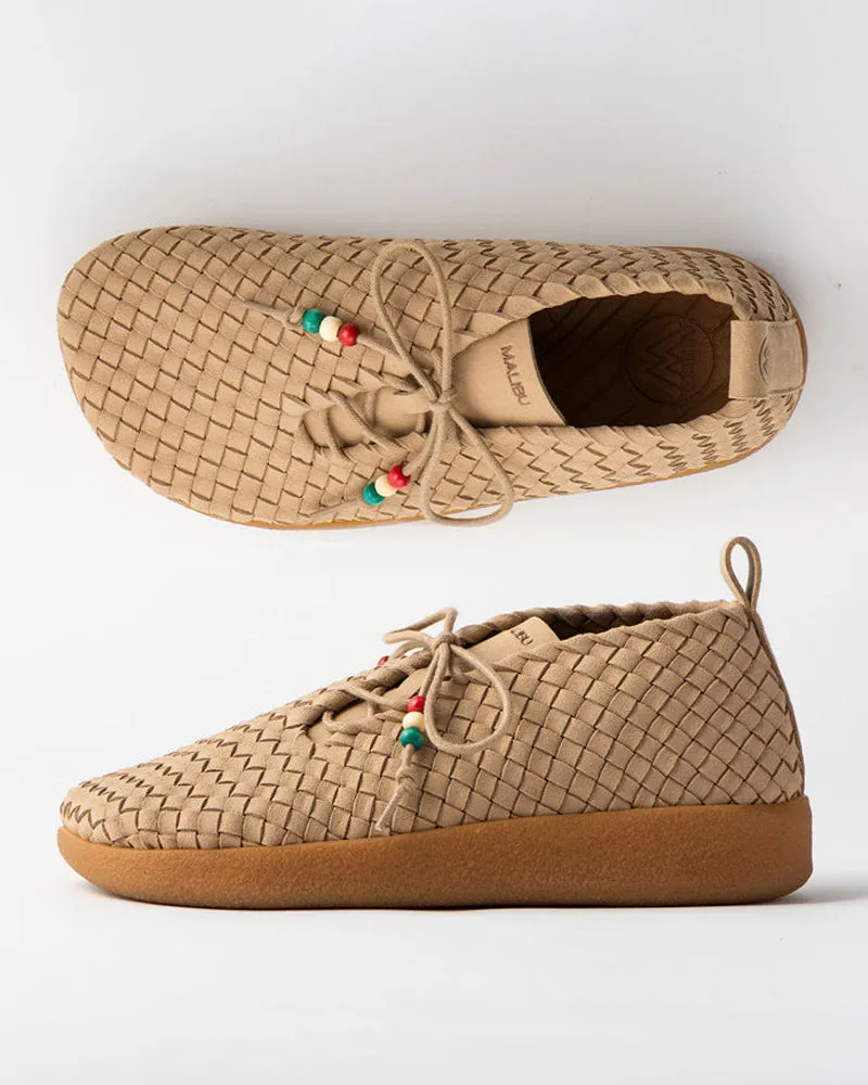 Malibu Sandals Chukka Low Beige Tan