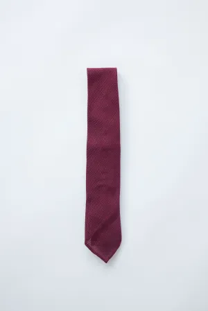 Maroon Grenadine Tie