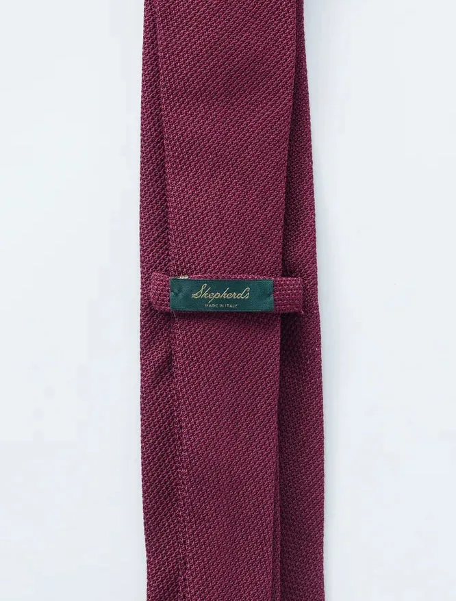 Maroon Grenadine Tie