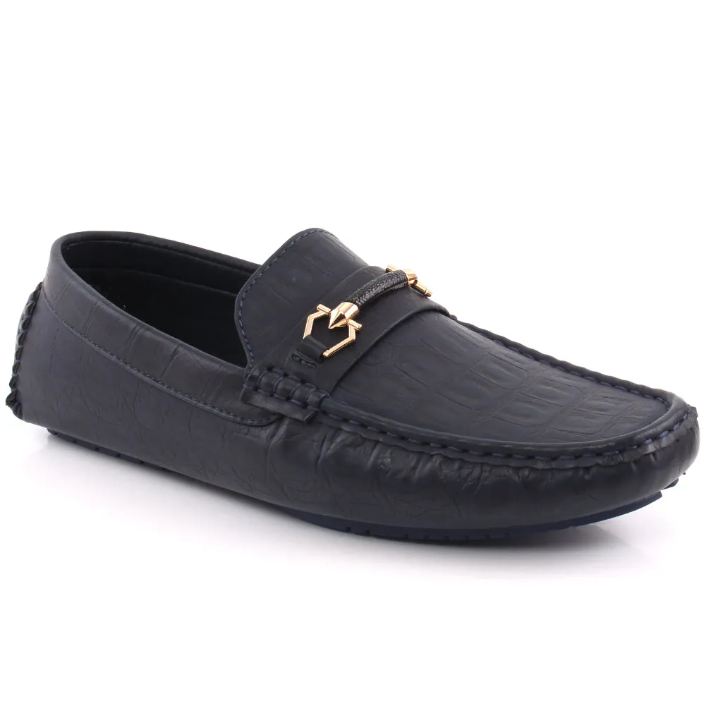 Men “BRYSON” Tassel Slip On Textured Round Toe Casual Moccasin Loafer Shoes