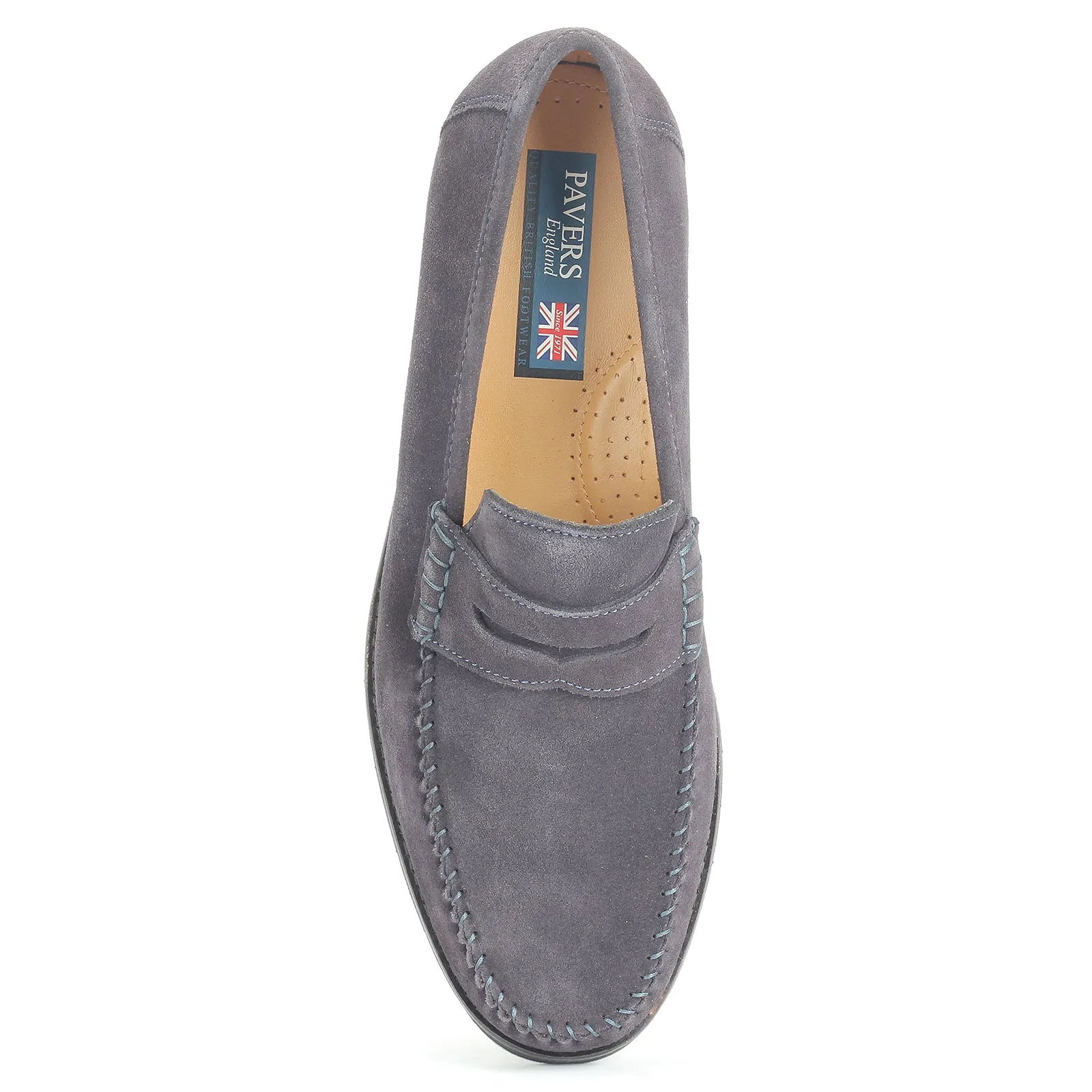 Men Classic Suede Penny Loafer