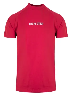 Mens Kappa Red 'Like No Other' Embroidered T-Shirt