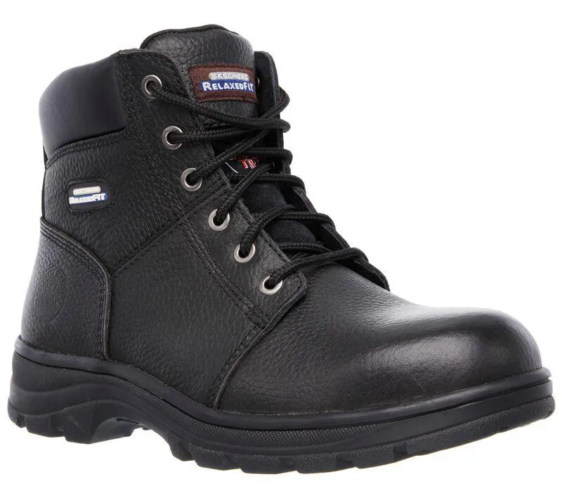 Men's Wide Fit Skechers Work shire 77009 Safety Boots