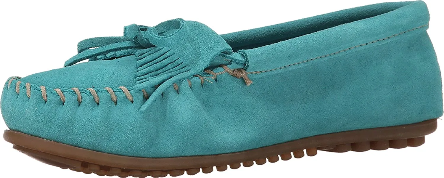 Minnetonka Women's Kilty Hardsole Moccasin