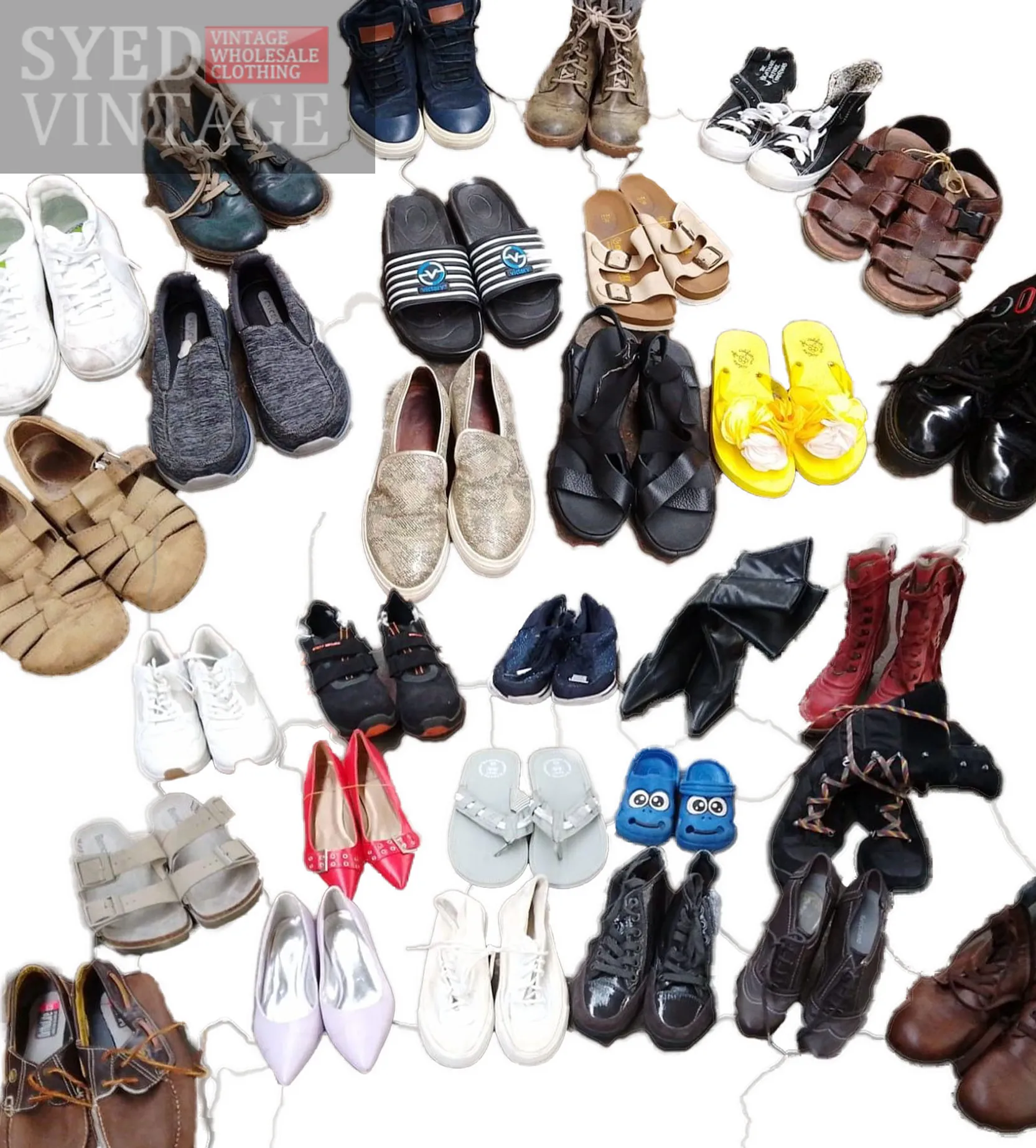 Mix Unbranded Sorted Shoes and Trainers 20kg Sack