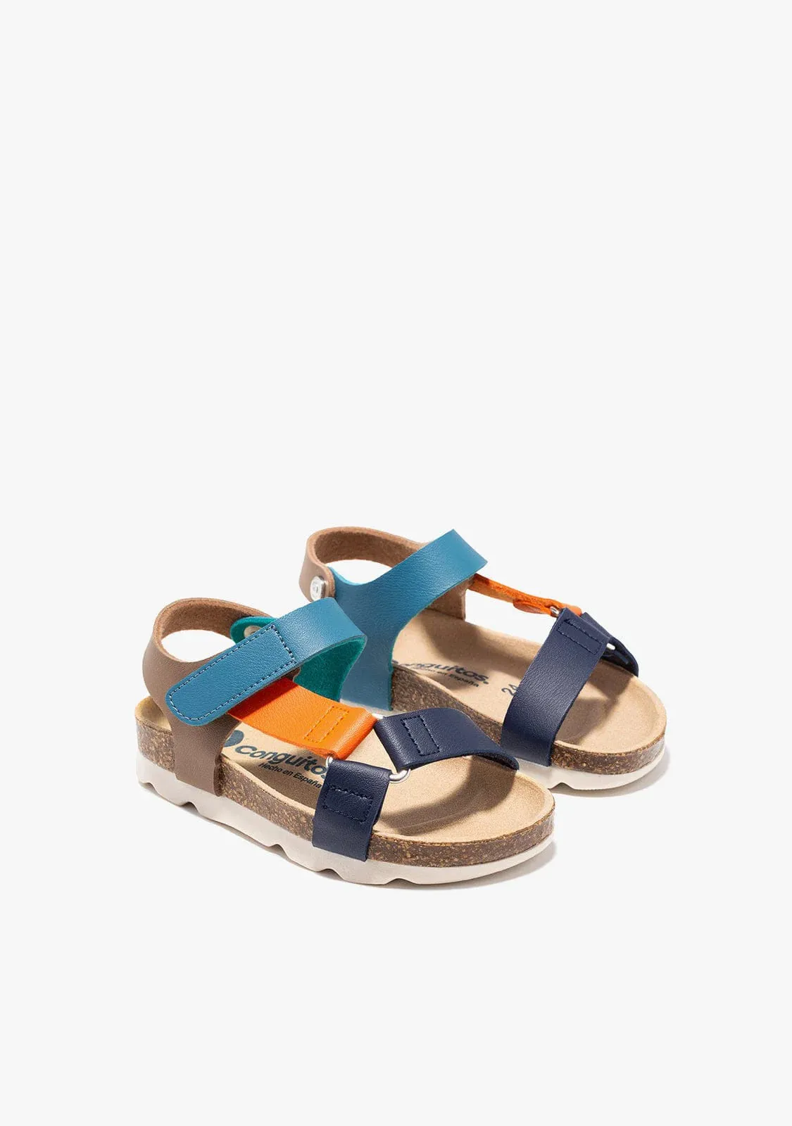 Multicolor bio sandals