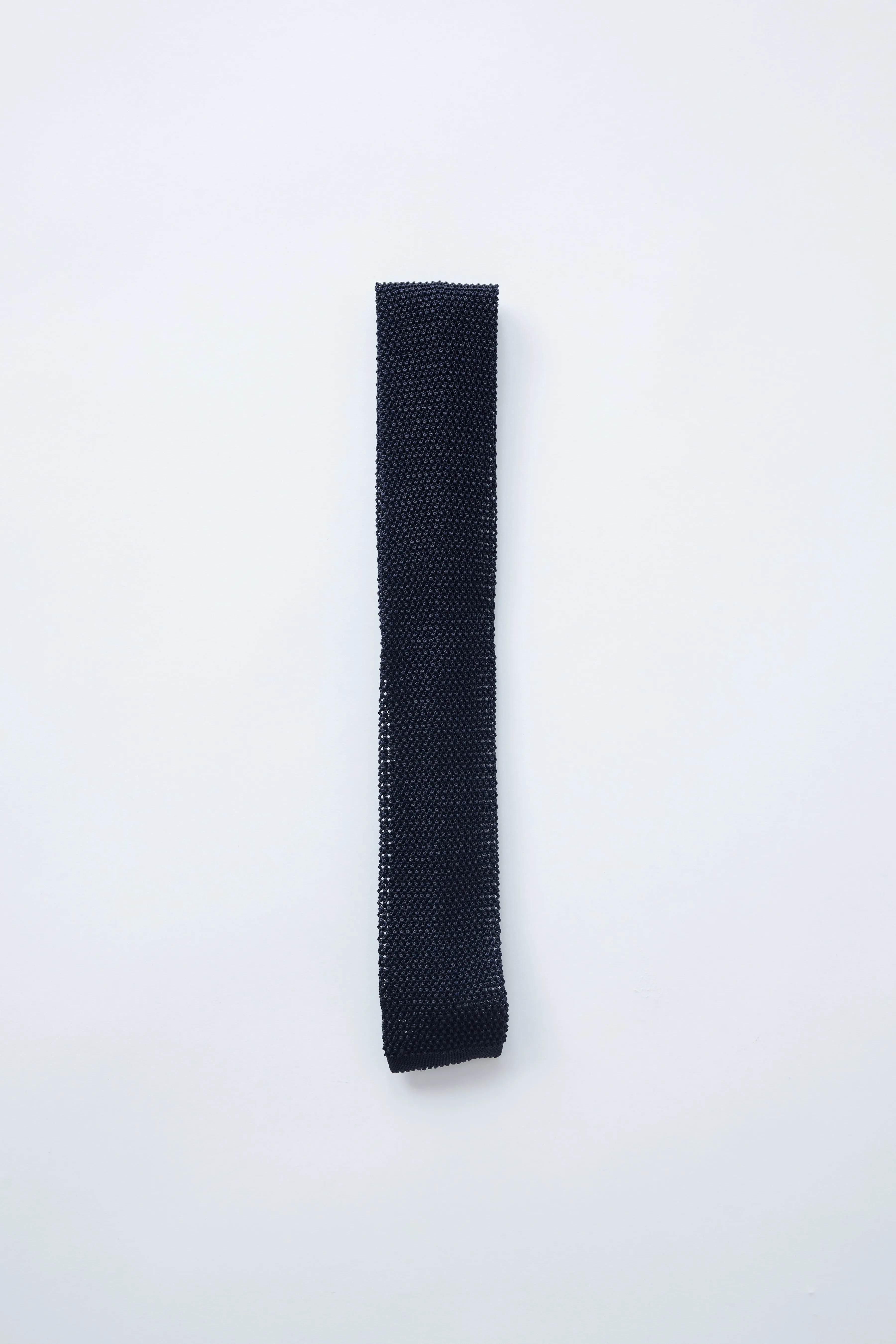 Navy Knit Tie