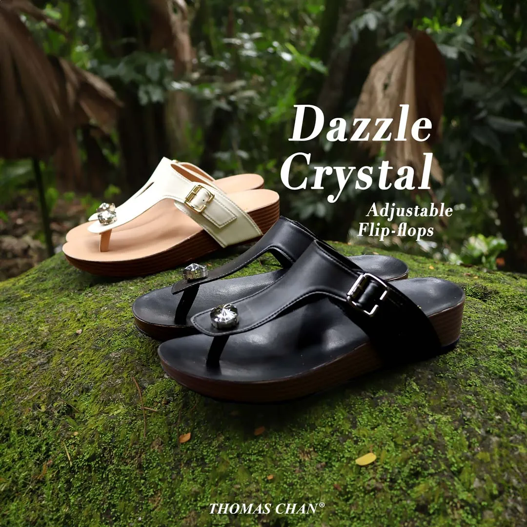 [NEW] Dazzle Crystal Adjustable Flip-Flops