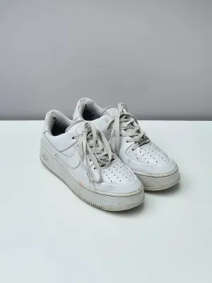 Nike Air Force 1 Sage Low Triple White Sneakers