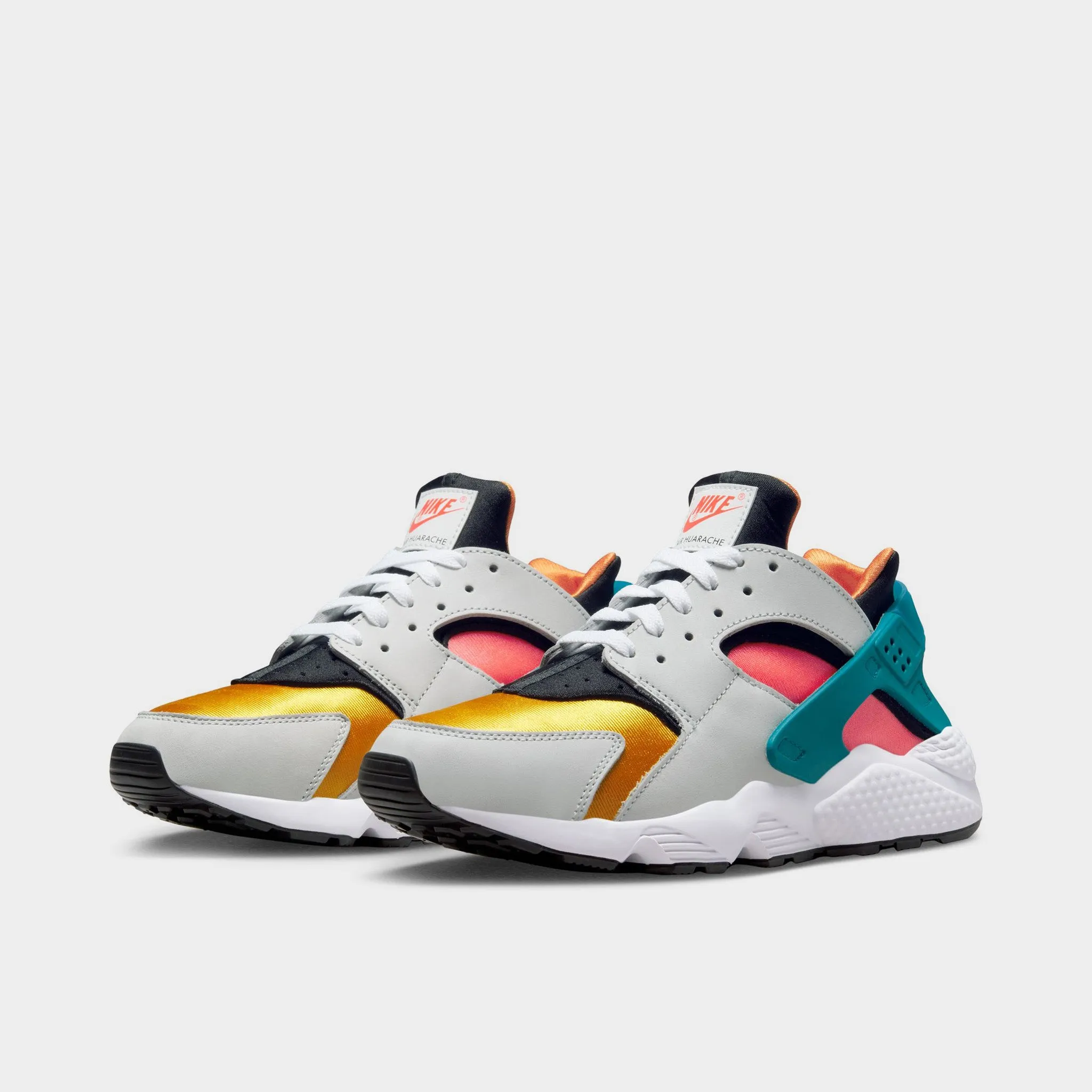 Nike Air Huarache Pure Platinum / Bright Crimson