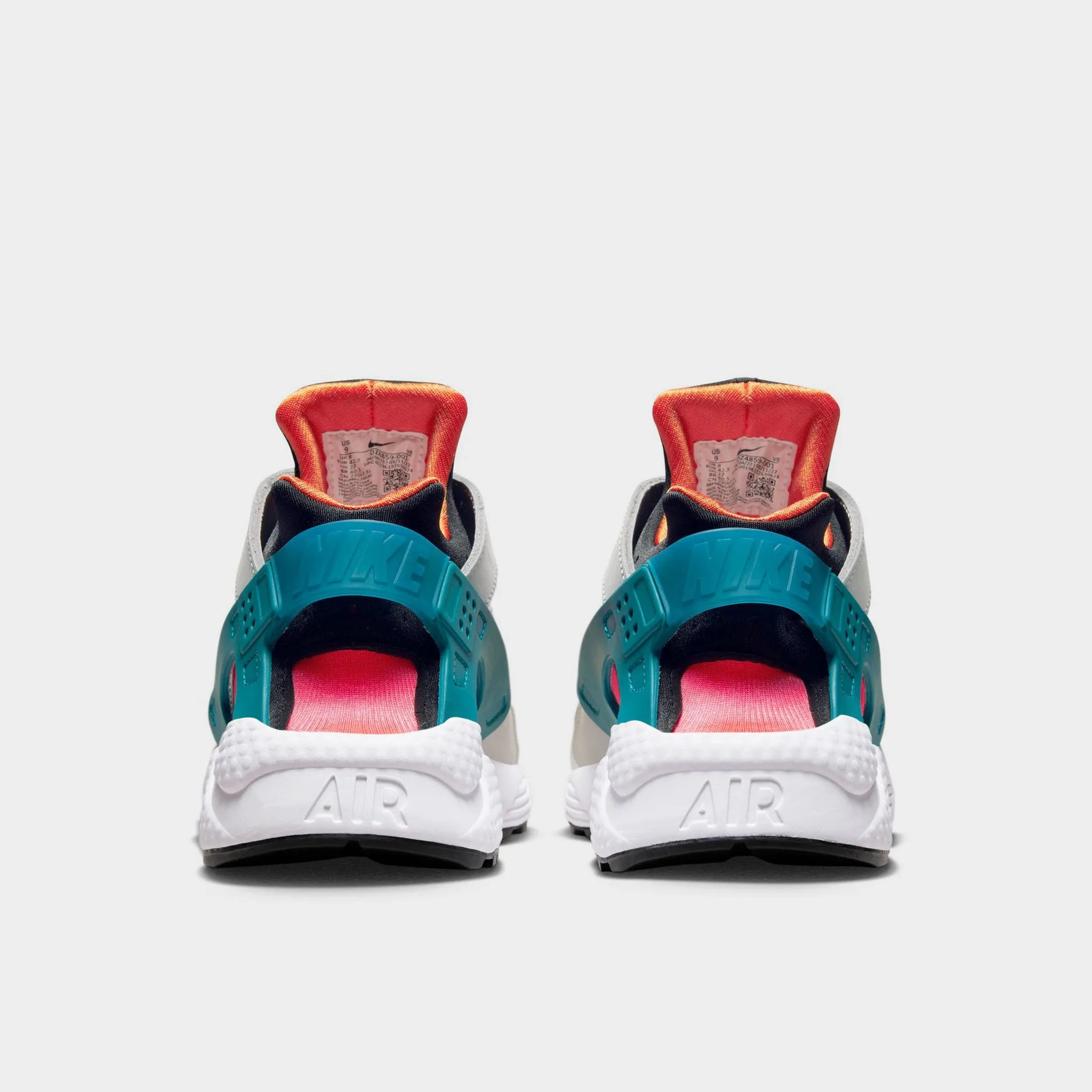 Nike Air Huarache Pure Platinum / Bright Crimson