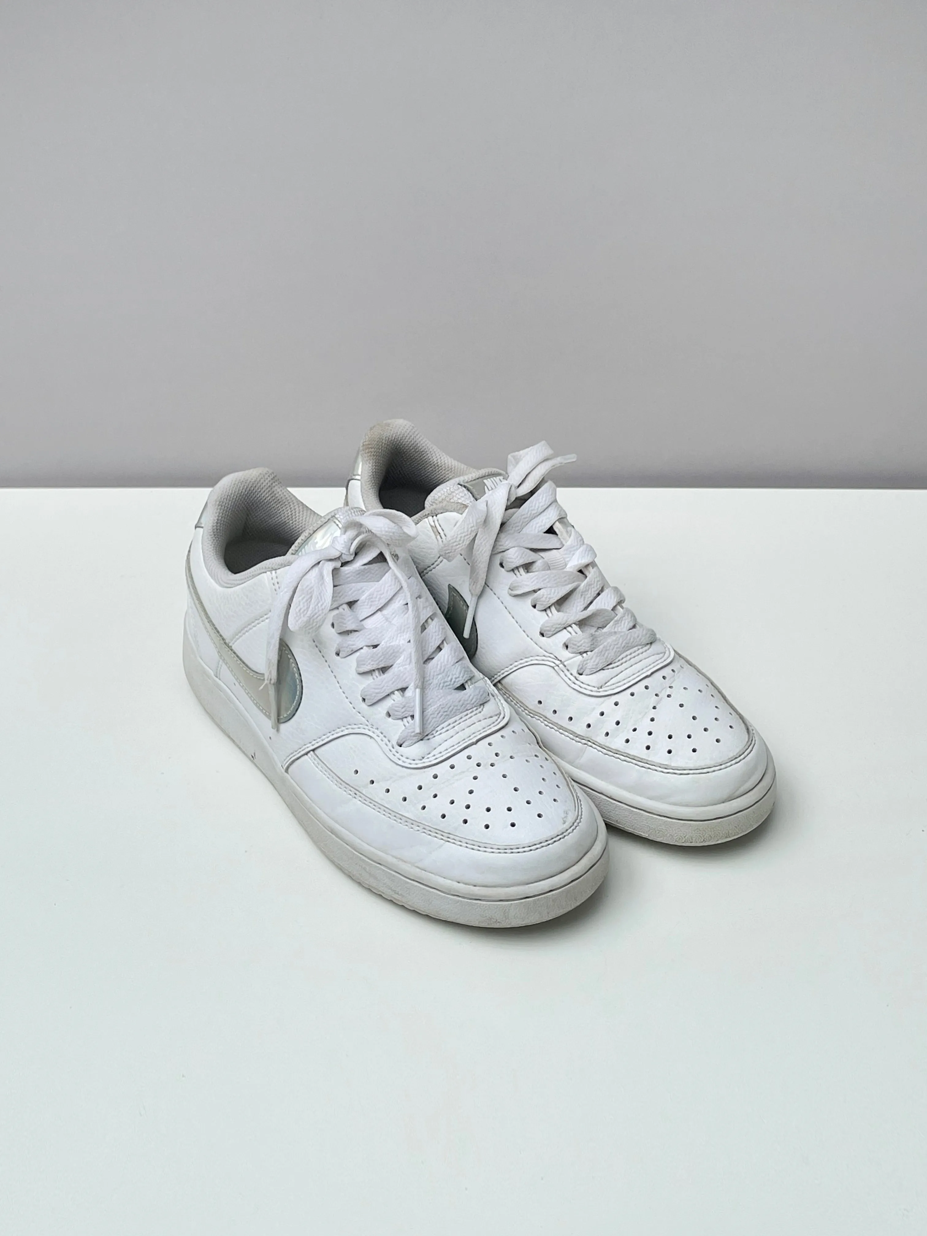 Nike Court Vision Low White Trainers