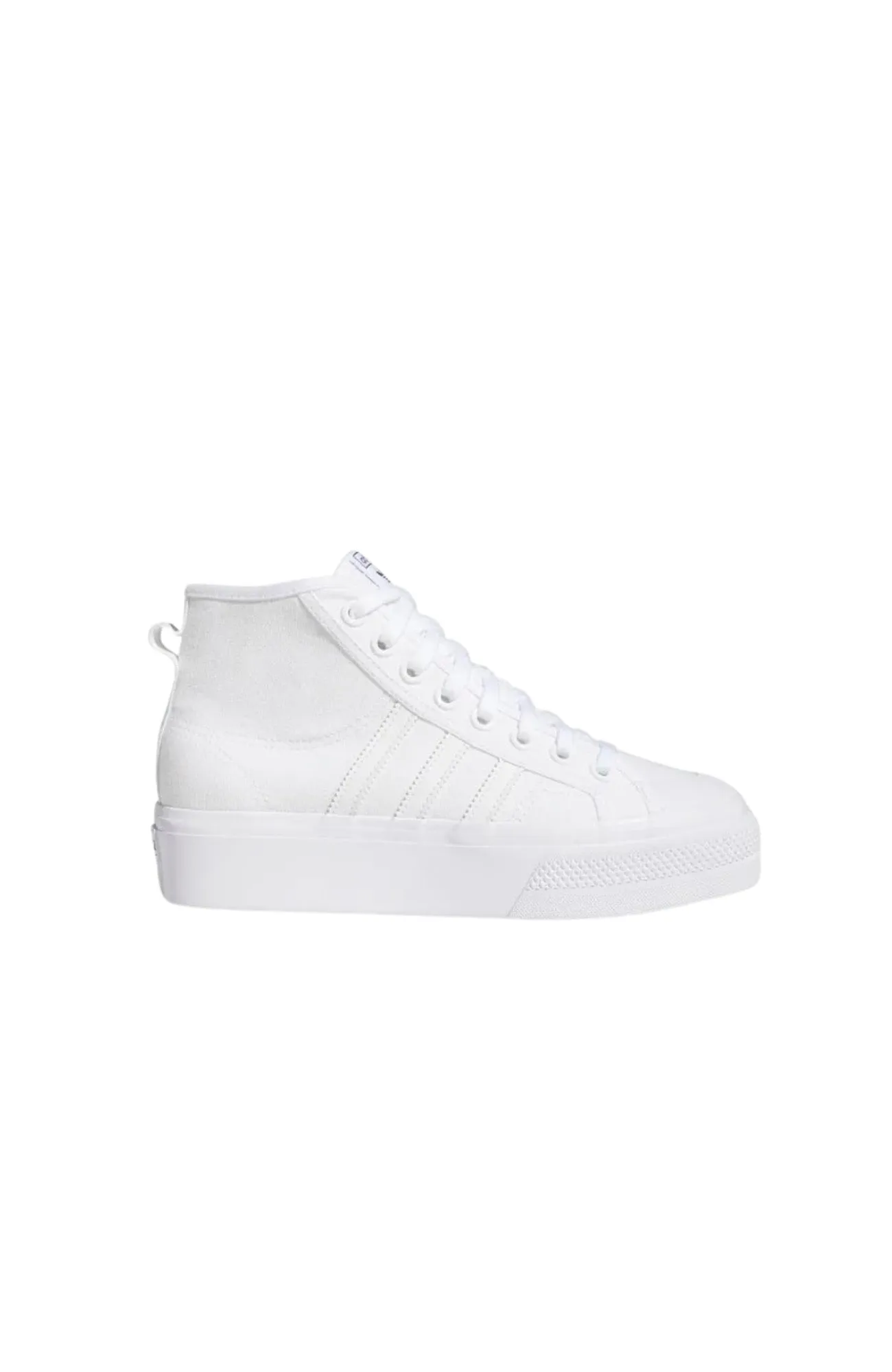 Nizza Platform Mid Shoe White