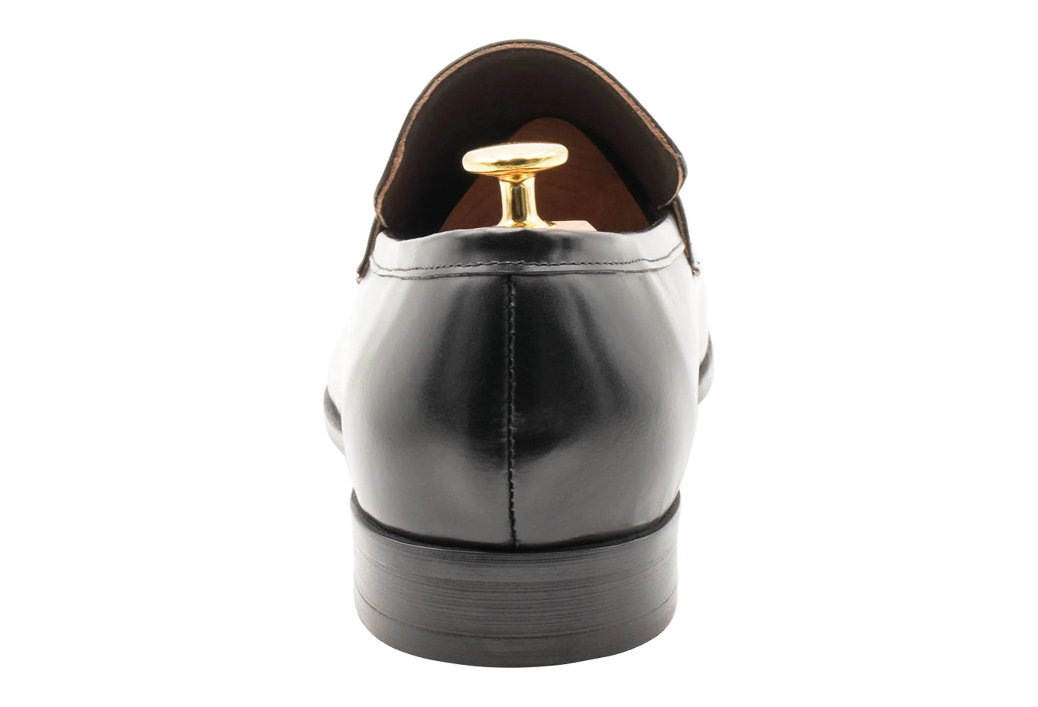 Olavarria Black Penny Loafer