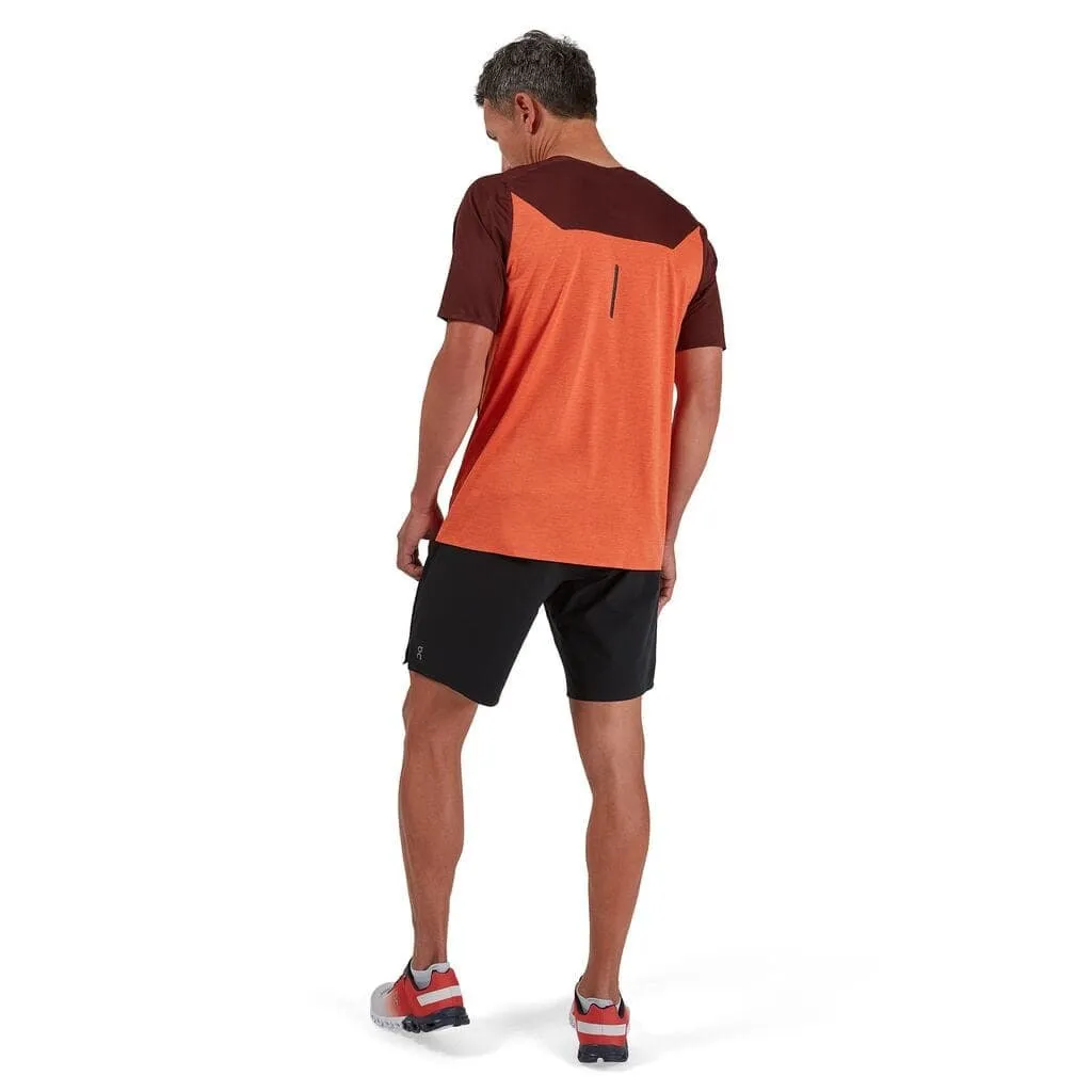 On Running Performance-T (Men's) - Mulberry/Spice